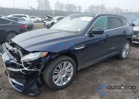 2018 Jaguar F-Pace 30T Portfolio from USA, damaged, VIN SADCN2GXXJA322013